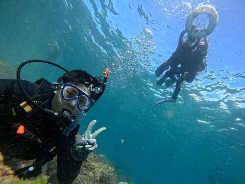 浅場を周って行きまして