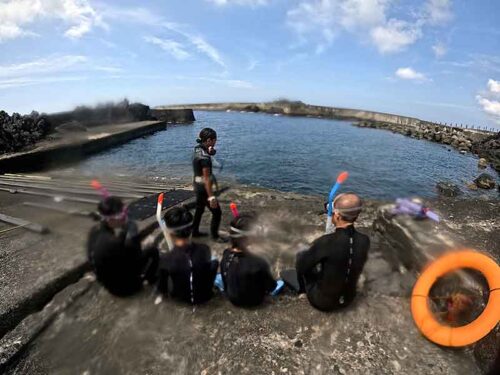 落ち着いていた八重根の海へ行きまして