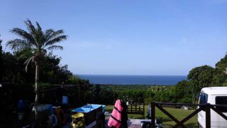 風も弱まり穏やかな天気となっていた5/5の八丈島