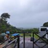風は強まりしっかり雨も降ってきていた5/6の八丈島