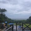 雲は広がり湿度も上がり雨風強くもあった5/10の八丈島