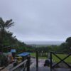 朝にかけては雨もしっかり降ってはいた5/19の八丈島