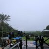 広がる雲は変わらずでパラパラと雨も降ってきていた5/21の八丈島