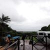 風は冷たく気温は上がらず肌寒い天気となっていた5/27の八丈島
