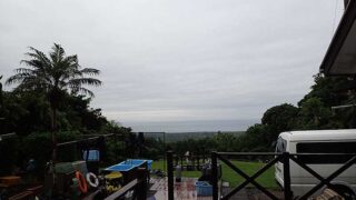 時間ともに青空広がり風も弱かった6/12の八丈島