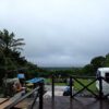 雲は広がり蒸し暑くなっていた6/16の八丈島