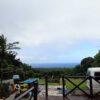 日中青空広がるが雲は多くもあった6/26の八丈島