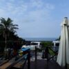 早めのうちは青空あるが次第に雲が広がってきていた7/5の八丈島