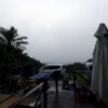 早めのうちは雲は多いが次第に青空見えてた7/6の八丈島