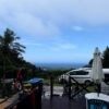 青空あるが雲は少し多い時間帯もあった8/5の八丈島