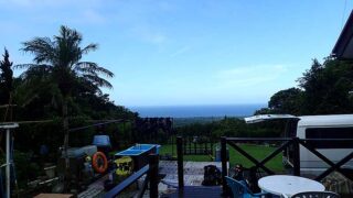 遅くなるほど雲は増えてた8/12の八丈島