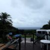雲は広がり次第に風は強まってきていた9/5の八丈島