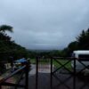 雨は時折降ってはくるが静かな天気となっていた10/8の八丈島